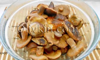 вареные грибы